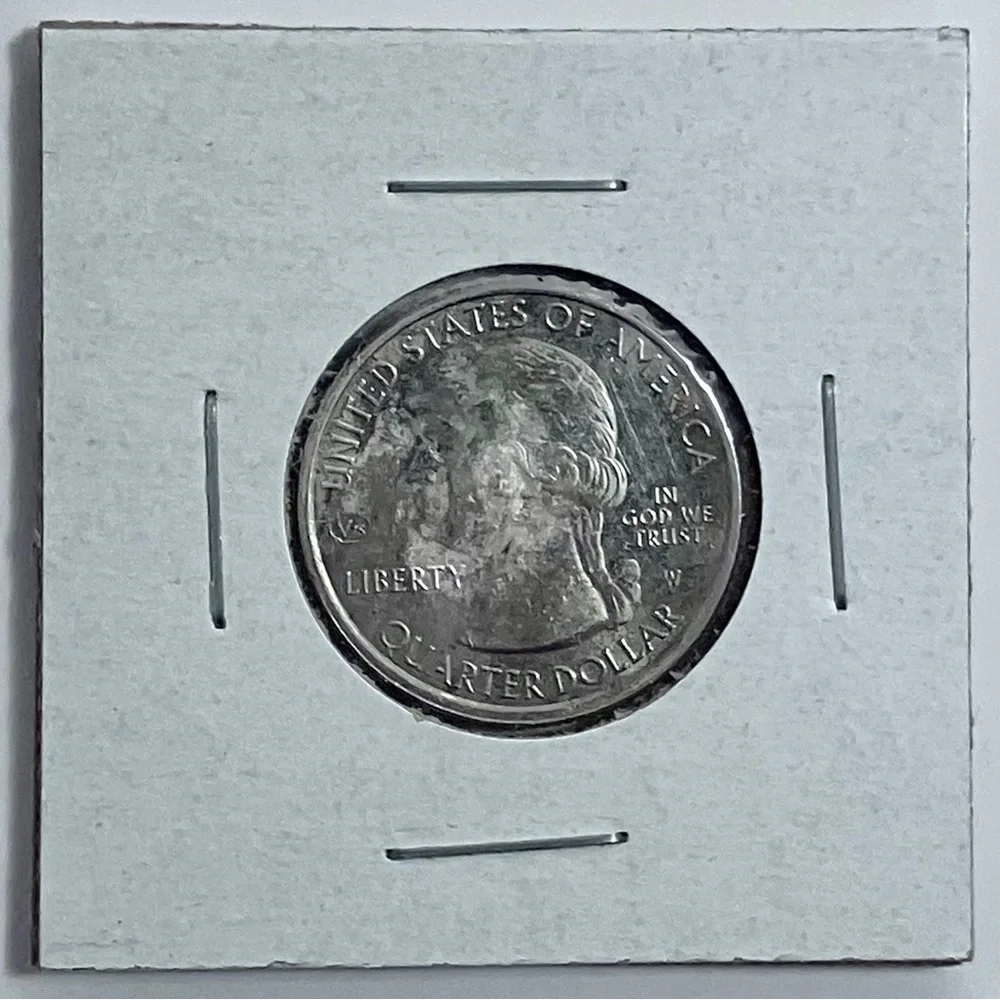 2020-W WASHINGTON QUARTER / Weir Farm / CIRCULATED COND. / Only 2 Million Minted - Picture 2 of 6